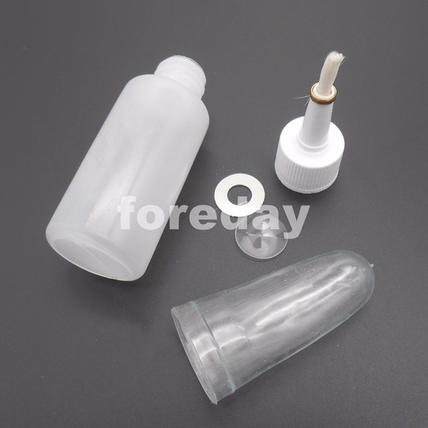 Description Picture 2 of item100PCS NEW HQ 50ML ROSIN Flux soft Bottle with Brush alcohol PCB fluid control scaling powder Reasonable *FD347X100