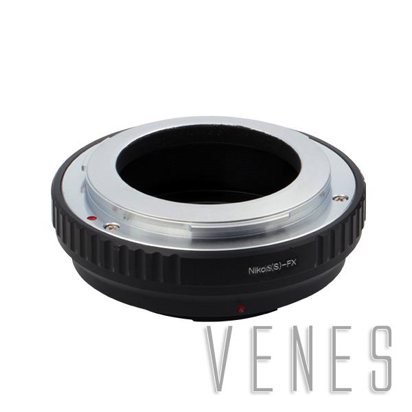 Pixco Lens Adapter suit for Nikon S Mount Lens to Fuji FX Camera (Without Tripod) X-Pro1 X-E1 X-E2 X-M1 X-A1