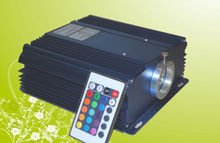 75w RGB led optic fiber light engine Source Illuminator Generator w RF/ Remote
