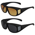 2prs/lot Mens Outdoor Sports Prescription Fit-over Sunglasses