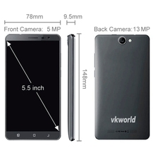 Original Vkworld vk6050 5 5 Android OS 5 1 Smartphone MTK6735 Quad Core 1 0GHz ROM