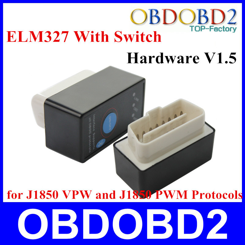  +++  ELM327   V1.5 -   ELM 327    ON / OFF Bluetooth android- 
