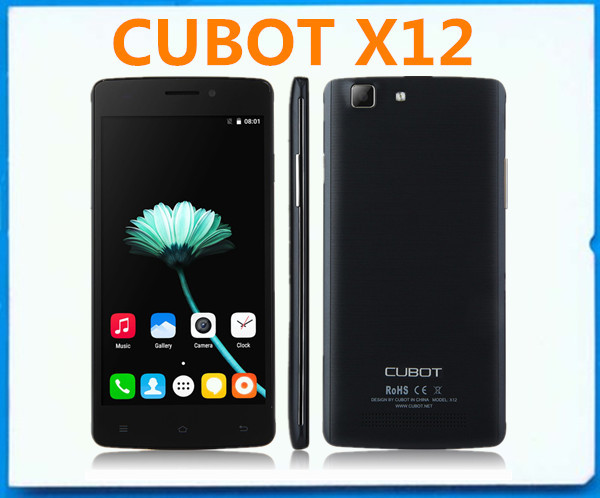 Original Cubot X12 Android 5 1 FDD LTE 4G Quad core MTK6735 1G RAM 8G ROM