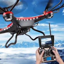 HL JJRC H8D 6-Axis Gyro 5.8G FPV RC Quadcopter Drone HD Camera+Monitor+2 Battery Apr5