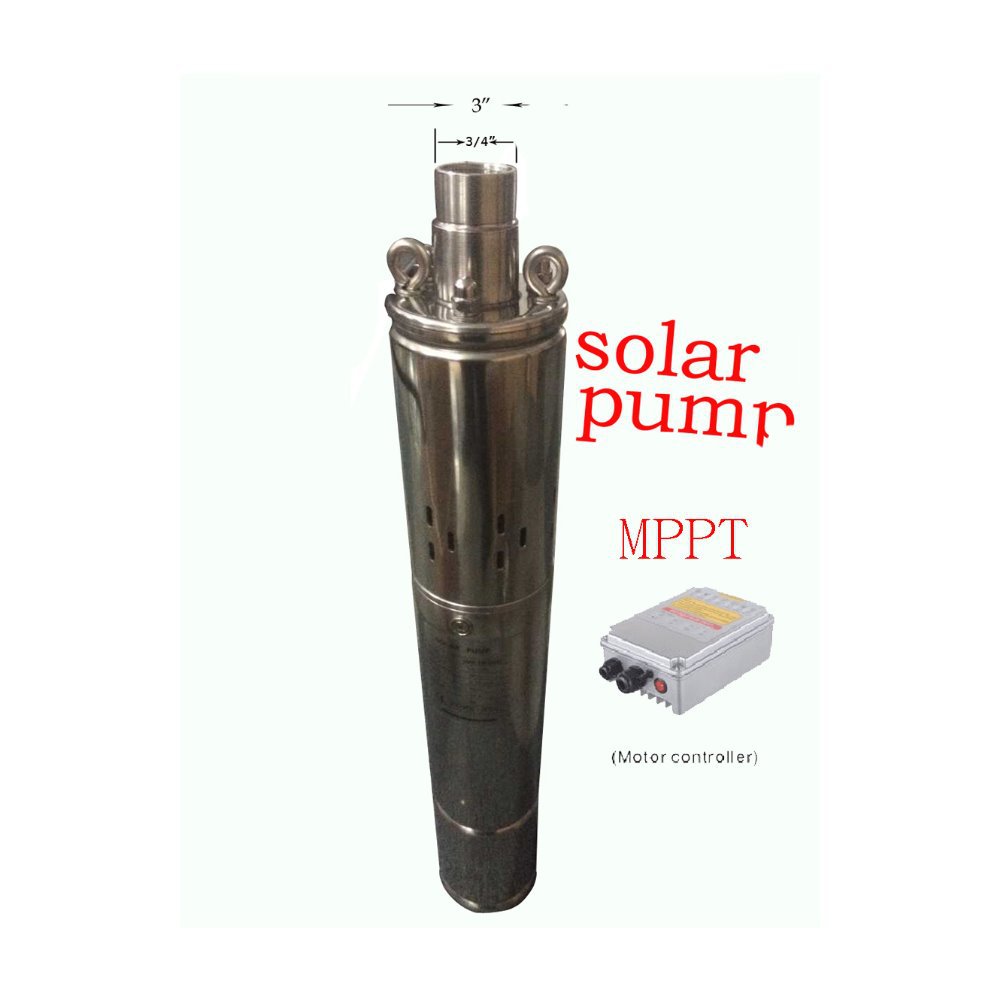 solar pump 24v solar borehole water pump solar energy pump solar power pump free shipping 3SPS1