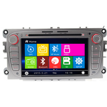 Free Shipping Free Map Wince 8.0 7 inch Car DVD GPS For Ford Focus Mondeo C-Max S-Max 2008 2009 2010 2011 2012 2013 2014