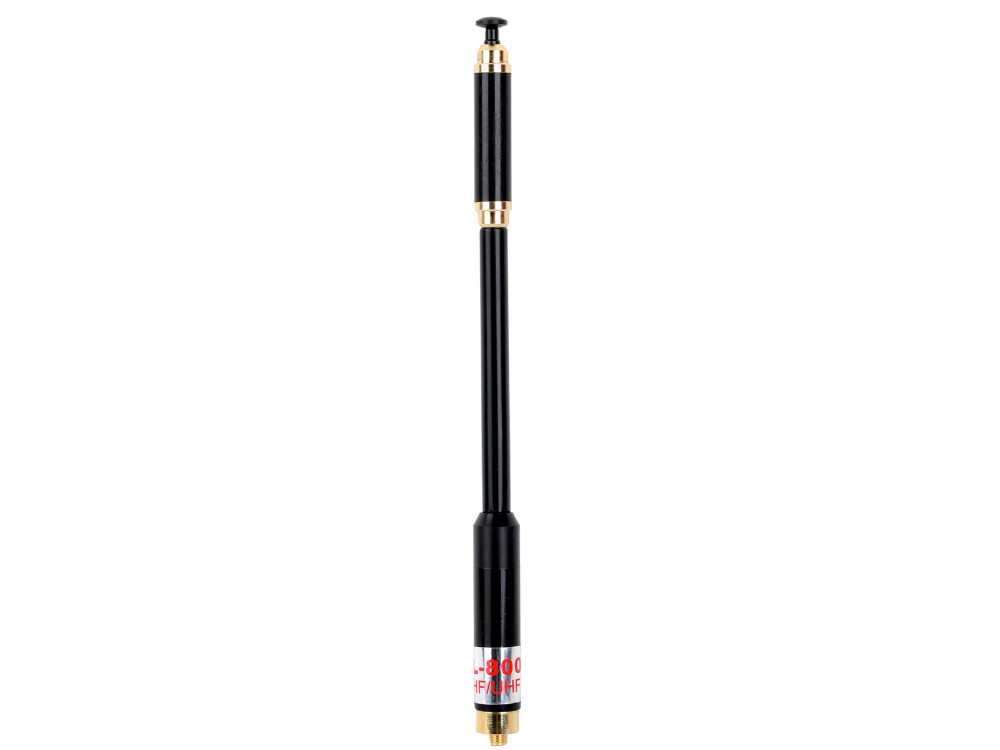 AL-800 SMA-F 144 430MHz UHF VHF Dual Band Telescopic Antenna For Walkie Talkie BAOFENG UV 5R GT-3 UV-5R UV-82 Kenwood Wouxun 6