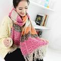 Fall winter women scarf Korean style new circle of ladies scarves warm wool knit scarf wholesale