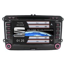 Free Shipping Capacitive Screen! Two Din 7 Inch Car DVD Player For Seat/Altea/Leon/Toledo/VW/Skoda Radio GPS RDS 1080P Ipod Map