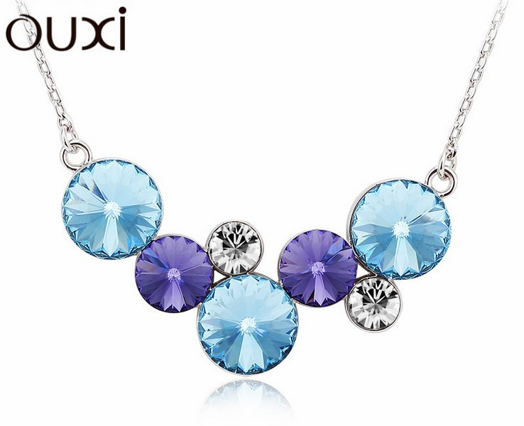 Best Quality Women Necklace Pendant Jewelry Colar Cloud Jewlery Made with Swarovski Elements Crystals from Swarovski