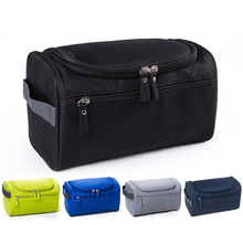 Waterproof Men Hanging Toiletry Bag Nylon Travel Organizer Cosmetic Bag For Women Large Necessaries Make Up Case Wash Makeup Bag