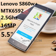 Unlocked cell phone Original Lenovo S860 w+ MTK6592 Octa Core 2.5GHz 5.5″ 1920*1080 16.0MP Camera Android 4.4.2 Mobile phones