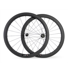 700C 50 мм трубчатой велосипеды колеса 1240 г легкий углерода Wheelset