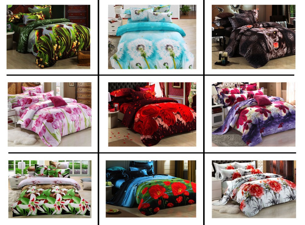 home textile 3d effect print 4pcs bedding sets cotton home textile 3d effect print 4pcs bedding sets cotton