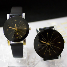 Men Women s Wristwatch Casual PU Leather Strap Round Dial Couples Quartz Watch Sport Watches