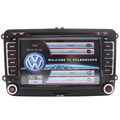 Wince Car DVD Player GPS Navigation Two Din 7 Inch For Skoda POLO PASSAT B6 CC