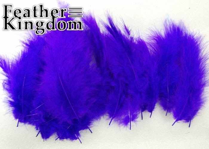 purple Turkey feather 1