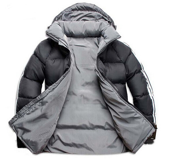 Free shipping 2015 Fashion Hot sale Newest Design Men Double Side Down Jacket Men s Winter