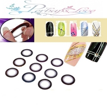 Beauty 31 Color Rolls Striping Tape Line Foil Transfer Decal On Nails DIY Tips Decoratios For