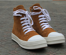 100 Full Grain leather handmade autumn shoes for men Top quality Fashion men ankle boots lace