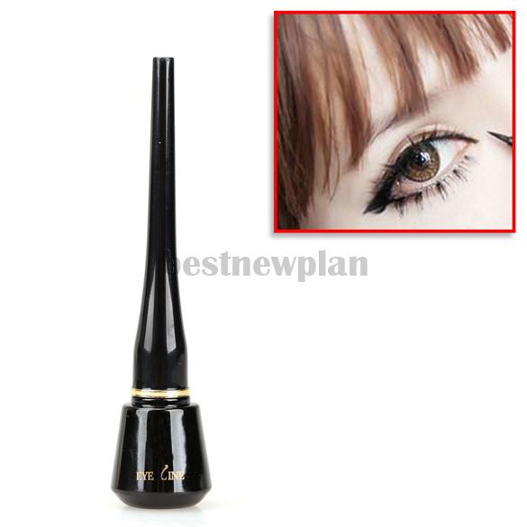 Black Liquid Eye Liner Smooth Waterproof Eyeliner Make Up Easytouse Cosmetic FREE SHIPPING EMS DHL Available