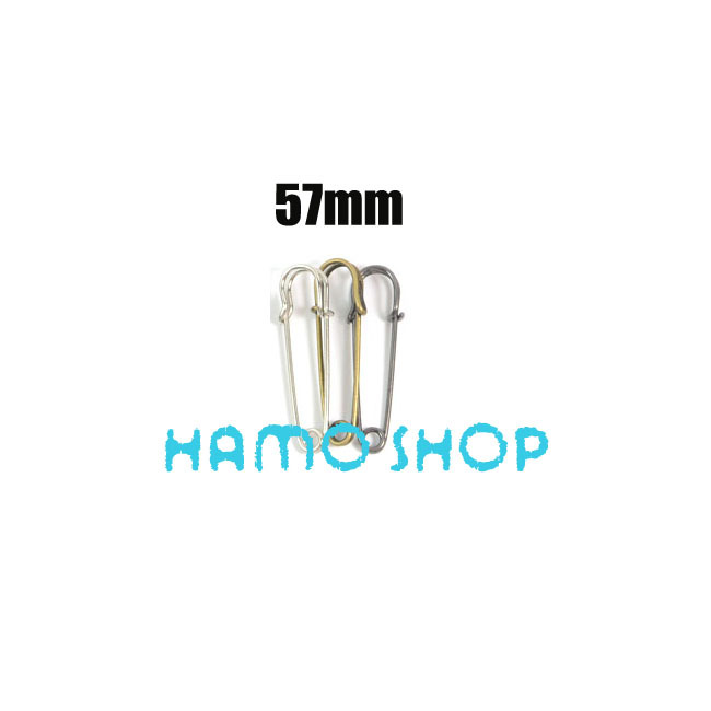 10pcs lot 57mm Mix Color Metal font b Kilt b font Pin Large Safety Brooch Pins