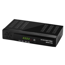Digital Satellite Receiver Combo dvb t2 + S2 TV Tuner Receivable HD 1080P dvb-t2 dvb-s2 tv Box tv Box H.264 / MPEG-2/4