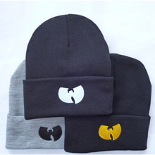 High Quality New Fashion Winter WU TANG CLAN Beanie Hats For Women Men Unisex Acrylic Black Knitted Caps Gorro Tocas HM0507