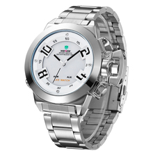 Weide WH1008 vestir analógico Digital Relojes Deportivos reloj del ejército Sport Luxury estilo cuarzo de doble movimiento fecha alarma impermeable