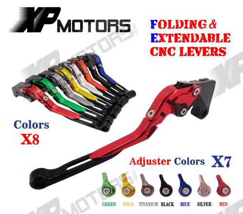 Adjustable Folding Extendable Brake Clutch Levers For Ducati MONSTER 1200 S 2014