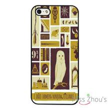 Harry Potter Hedwig Hogwarts back skins mobile cellphone cases cover for iphone 4/4s 5/5s 5c SE 6/6s plus ipod touch 4/5/6