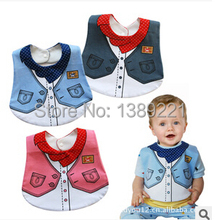 Free Delivery Cotton waterproof slobber towel baby supplies eat Dou Bibs rice bag children eat clothes