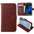 S7 Case For Samsung Galaxy S6 S7 Edge Plus Leather Case Flower Pattern For Galaxy S3