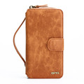 Fashion Multifunction Zipper Purse Pouch Phone Cases Lady Handbag Wallet Cover For iPhone 7 6s Plus
