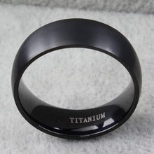minorder 10 Hot Sale Never fade black Titanium Steel Man party Ring Top Quality finger rings