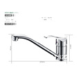 Classic kitchen faucet All Copper Kitchen Faucet Cold and hot water kitchen faucet Hot kitchen faucet