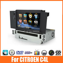 car dvd gps player for Citroen C4L 2013 c4 L with radio stereo gps navigation+RDS+Bluetooth  canbus box