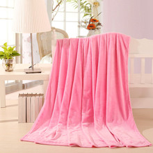 2016 hot sale Fleece Blanket plaid super warm soft blandets throw on Sofa Bed Plane Travel Plaids patchwork solid 120cm*200cm