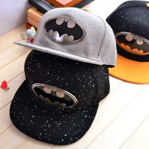 2015 Fashion Trend Batman Lovers Adjustable Snapback Hip hop Baseball Cap Unisex New Arrival