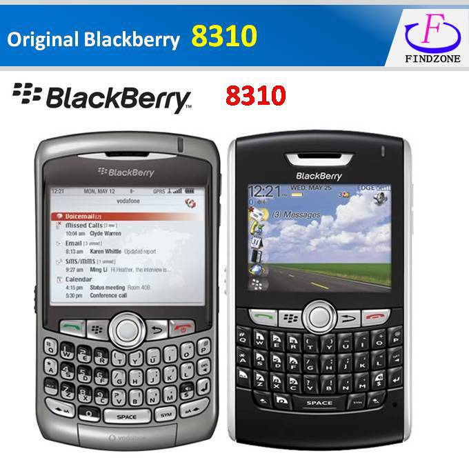 Free Shipping Original unlocked Blackberry 8310 curve Qwerty phones Refurbished Smartphone