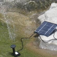 
NFLC Solar Power Fountain Pool Water Pump Garden Plants Watering Kit