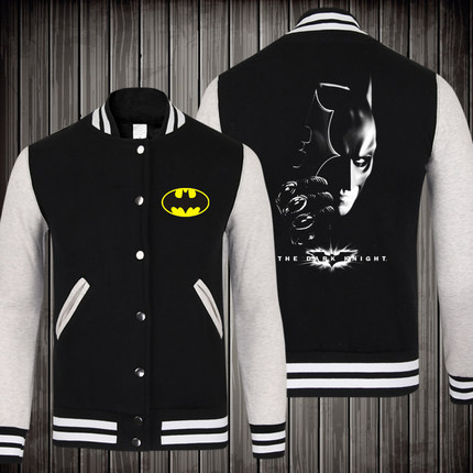 Best Quality font b Men b font Women sweatshirt Joker Batman Hoodie Baseball Slim font b