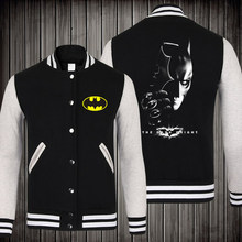 Best Quality font b Men b font Women sweatshirt Joker Batman Hoodie Baseball Slim font b