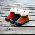 Hot 2016 new children s Winter snow boots for girls boys waterproof thicker warm kids baby