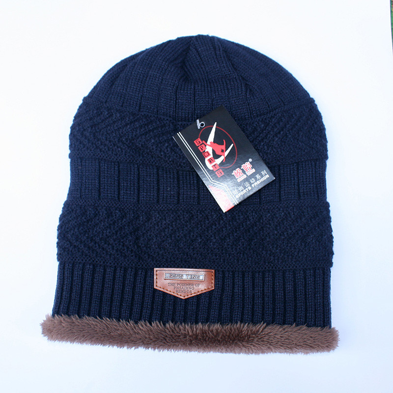 2015 Brand Beanies Knit Men's Winter Hat Caps Skullies Bonnet Winter Hats For Men Women Beanie Outdoor Ski Sports Warm Baggy Cap