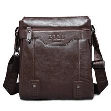 Men bag 2015 Polo famous brands genuine leather bag High Quality men messenger bags vintage laptop