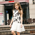 2016 Summer Elegant Kid Girls Cute Baby Girl Frock Design Dresses for age 5 6 7