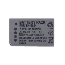 850mAh EN-EL24 EN EL24 Camera Battery For NIKON 1 J5 Camera