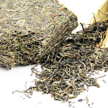 1000g green puer tea yunnan menghai tea old tree leaf unfermented compressed brick tea