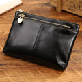 2016 New luxury brand Zero wallet zipper pattern genuine leather wallet multi function coin purses holders